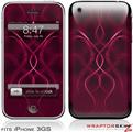 iPhone 3GS Decal Style Skin - Abstract 01 Pink