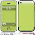 iPhone 3GS Decal Style Skin - Solids Collection Sage Green