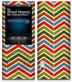iPod Nano 5G Skin Zig Zag Colors 01