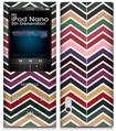 iPod Nano 5G Skin Zig Zag Colors 02