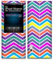 iPod Nano 5G Skin Zig Zag Colors 04