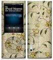 iPod Nano 5G Skin Flowers and Berries Yellow