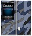 iPod Nano 5G Skin Camouflage Blue