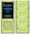 iPod Nano 5G Skin Wavey Sage Green