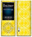 iPod Nano 5G Skin Wavey Yellow