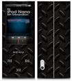 iPod Nano 5G Skin Diamond Plate Metal 02 Black