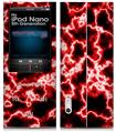 iPod Nano 5G Skin Electrify Red