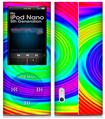 iPod Nano 5G Skin Rainbow Swirl