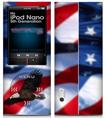 iPod Nano 5G Skin Ole Glory Bald Eagle