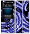iPod Nano 5G Skin Alecias Swirl 02 Blue