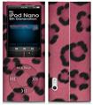 iPod Nano 5G Skin Leopard Skin Pink