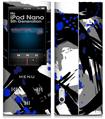iPod Nano 5G Skin Abstract 02 Blue