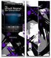iPod Nano 5G Skin Abstract 02 Purple
