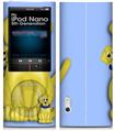 iPod Nano 5G Skin Puppy Dogs on Blue