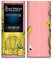 iPod Nano 5G Skin Puppy Dogs on Pink