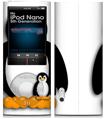 iPod Nano 5G Skin Penguins on White
