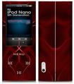 iPod Nano 5G Skin Abstract 01 Red