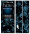 iPod Nano 5G Skin Skulls Confetti Blue