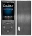 iPod Nano 5G Skin Simulated Brushed Metal Silver