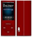 iPod Nano 5G Skin Solids Collection Red Dark