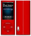 iPod Nano 5G Skin Solids Collection Red