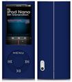 iPod Nano 5G Skin Solids Collection Navy Blue