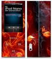 iPod Nano 5G Skin Fire Flower