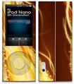 iPod Nano 5G Skin Mystic Vortex Yellow