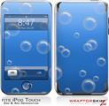 iPod Touch 2G & 3G Skin Kit Bubbles Blue