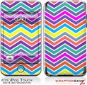 iPod Touch 2G & 3G Skin Kit Zig Zag Colors 04