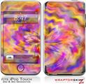 iPod Touch 2G & 3G Skin Kit Tie Dye Pastel