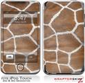 iPod Touch 2G & 3G Skin Kit Giraffe 02