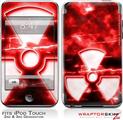 iPod Touch 2G & 3G Skin Kit RadioActive Red
