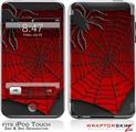 iPod Touch 2G & 3G Skin Kit Spider Web