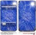 iPod Touch 2G & 3G Skin Kit Stardust Blue