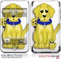 iPod Touch 2G & 3G Skin Kit Puppy Dogs on White