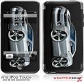 iPod Touch 2G & 3G Skin Kit 2010 Camaro RS Silver