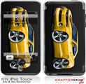 iPod Touch 2G & 3G Skin Kit 2010 Camaro RS Yellow