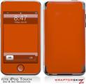 iPod Touch 2G & 3G Skin Kit Solids Collection Burnt Orange