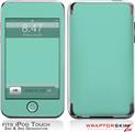 iPod Touch 2G & 3G Skin Kit Solids Collection Seafoam Green