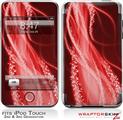 iPod Touch 2G & 3G Skin Kit Mystic Vortex Red
