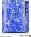 Sony PS3 Skin Triangle Mosaic Blue