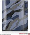 Sony PS3 Skin Camouflage Blue
