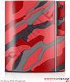 Sony PS3 Skin Camouflage Red