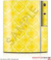 Sony PS3 Skin Wavey Yellow