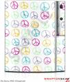 Sony PS3 Skin Kearas Peace Signs on White