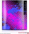 Sony PS3 Skin Halftone Splatter Blue Hot Pink