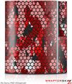 Sony PS3 Skin HEX Mesh Camo 01 Red Bright