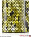 Sony PS3 Skin HEX Mesh Camo 01 Yellow