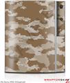 Sony PS3 Skin WraptorCamo Digital Camo Desert